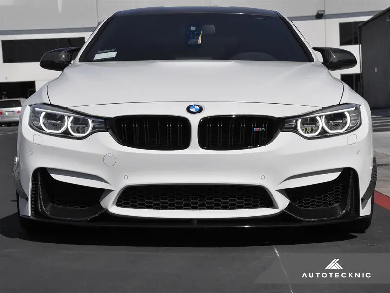 Autotecknic Front Bumper Dry Carbon Canard Set - F80 M3 | F82/ F83 M4 3
