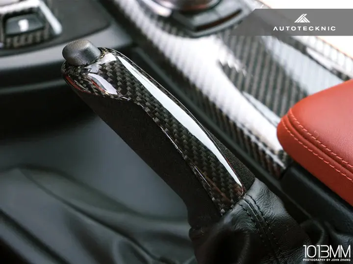 Autotecknic Carbon Alcantara E-Brake Handle - Bmw F-Chassis 1
