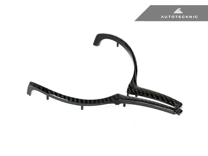 Autotecknic Carbon Steering Wheel Trim - F87 M2 | F80 M3 | F82/ F83 M4 | F10 M5 Lci | F06/ F12/ F13 M6 1
