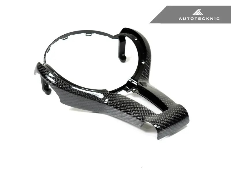 Autotecknic Carbon Outer Steering Wheel Trim - F-Chassis M Vehicles 1