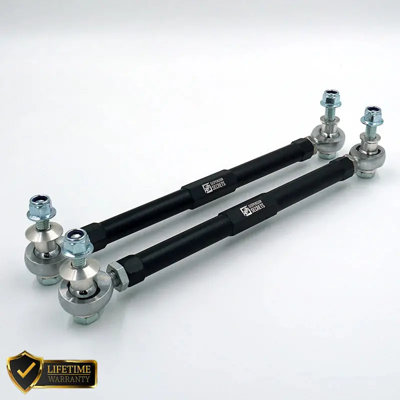 Suspension Secrets Adjustable Front Drop Links / End Links - Bmw E90/E92 M3 1