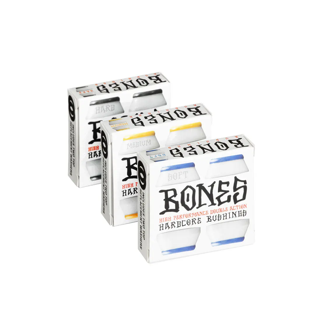 Bones Hardcore Conical Bushings 4Pk - White 1