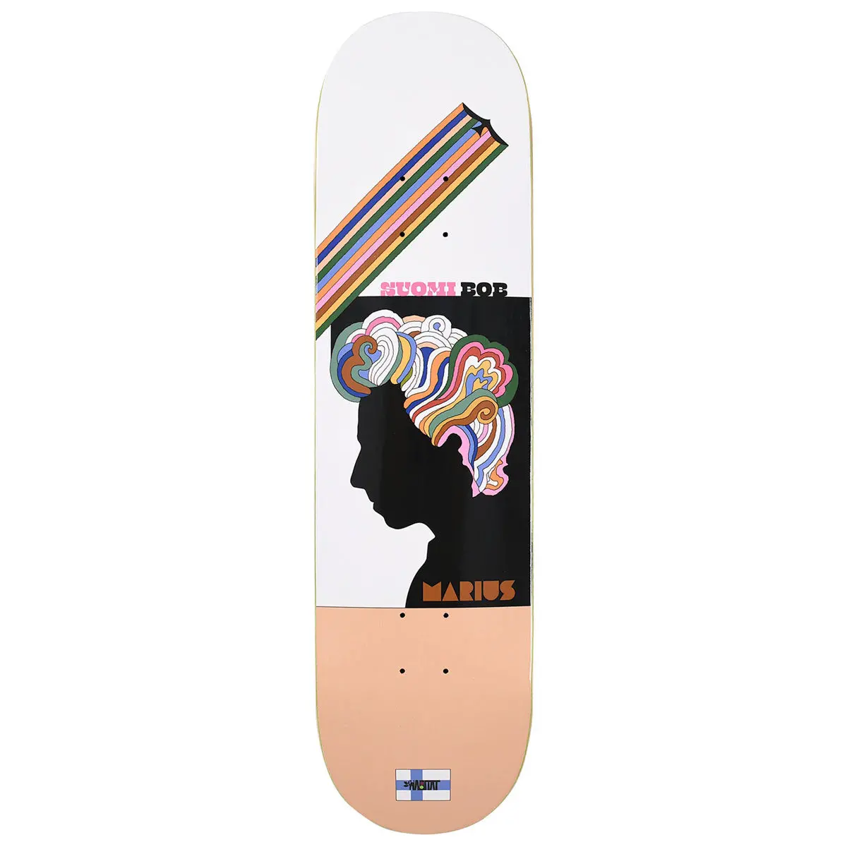 Habitat Syvanen Suomi Bob Skateboard Deck - 8.25" 1
