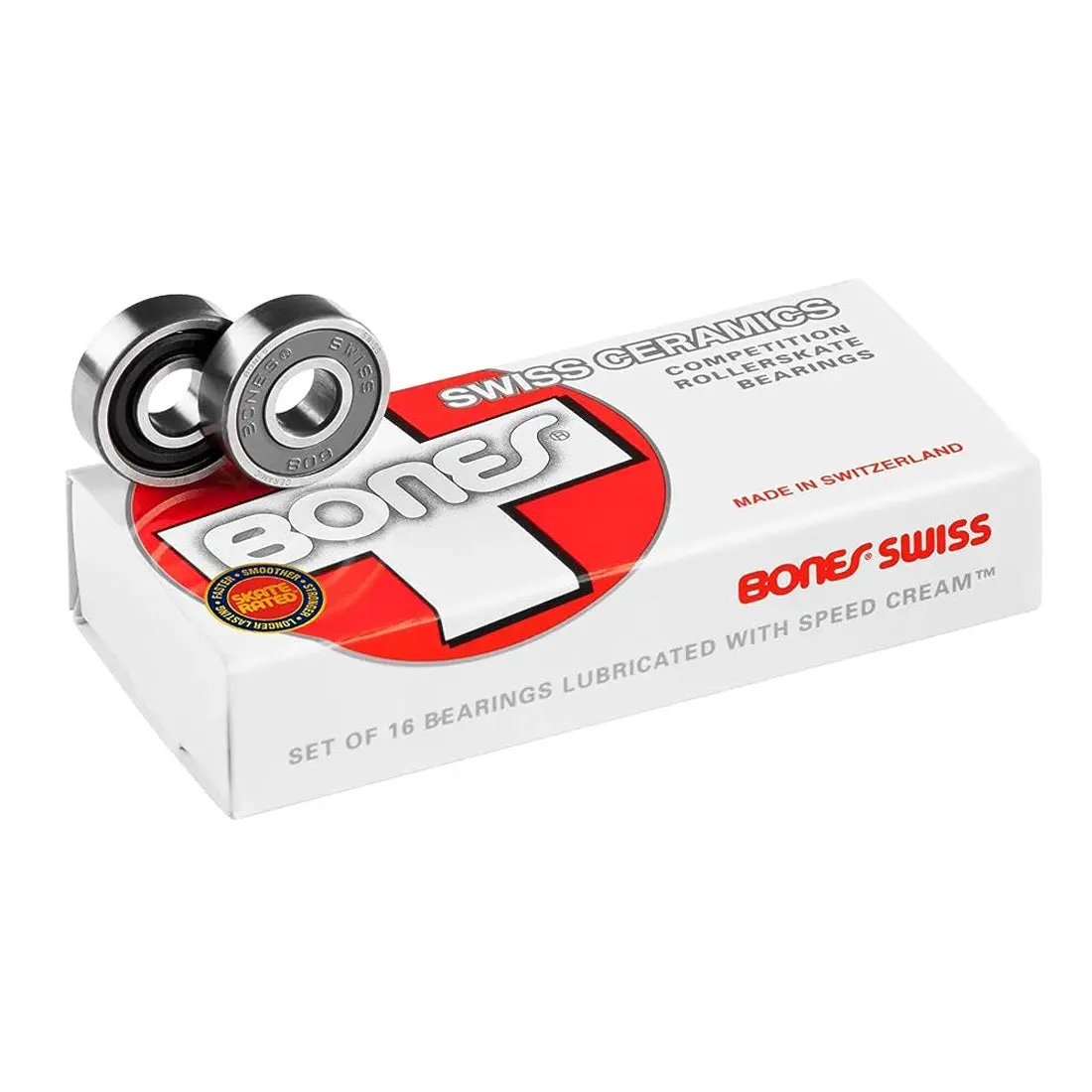Bones Swiss Ceramic Bearings 8Mm 16Pk 1