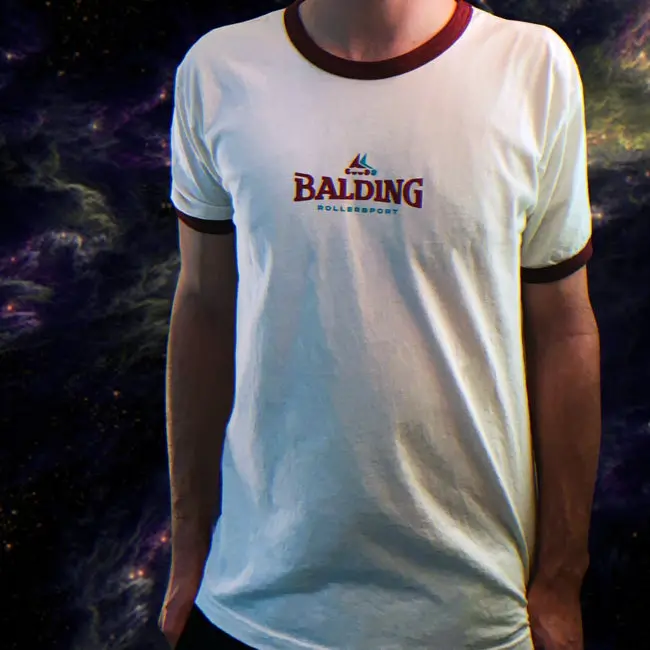 Rollerbalding Balding Ringer Tee 1