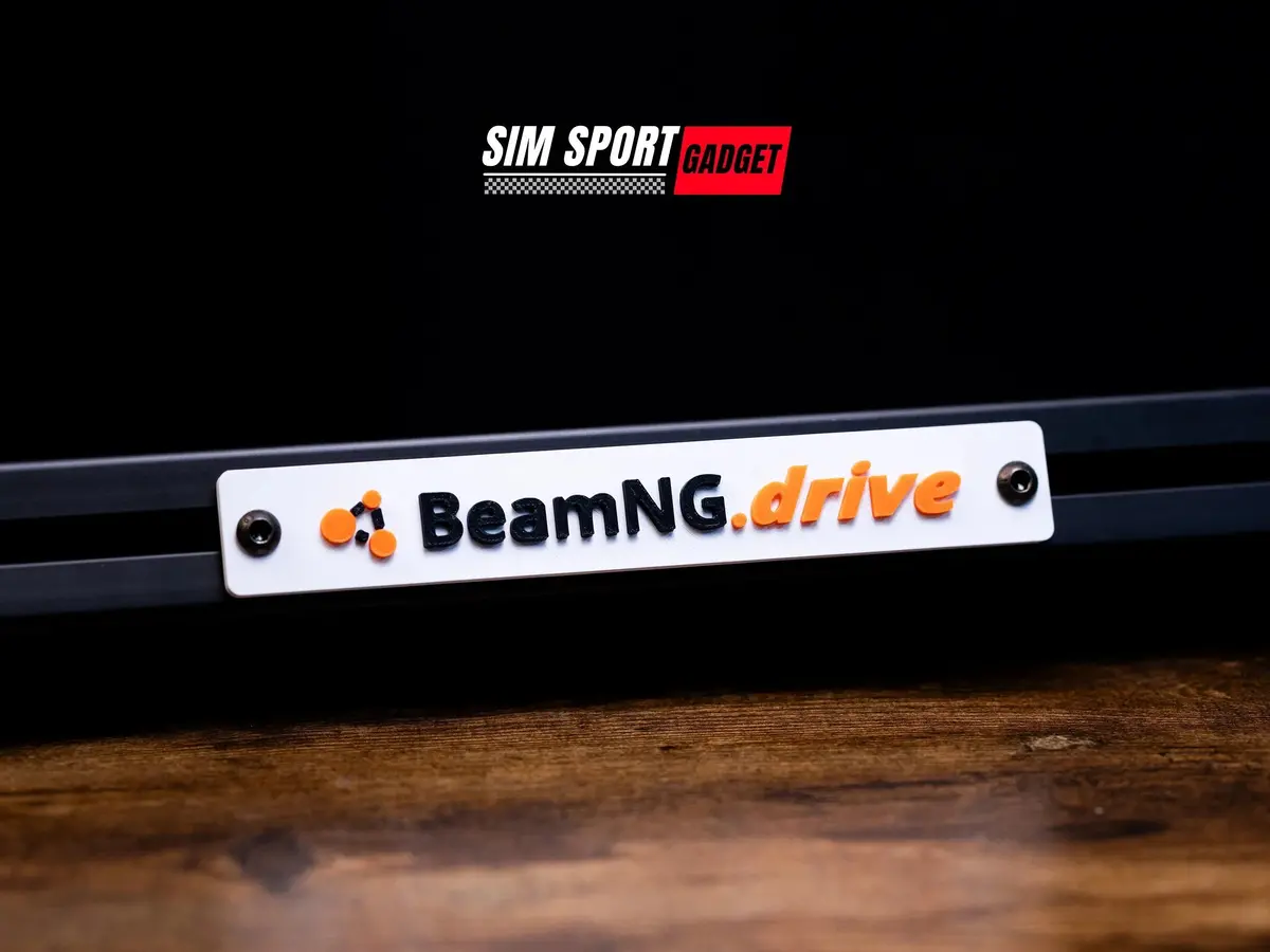 Beamng.Drive 3D Logo Art Decor For Sim Racing 1