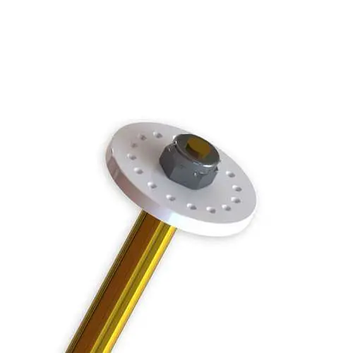 Tekno Rc - Shock Piston Blanks (Cnc, Flat/Flat, 16 Dimples) 1