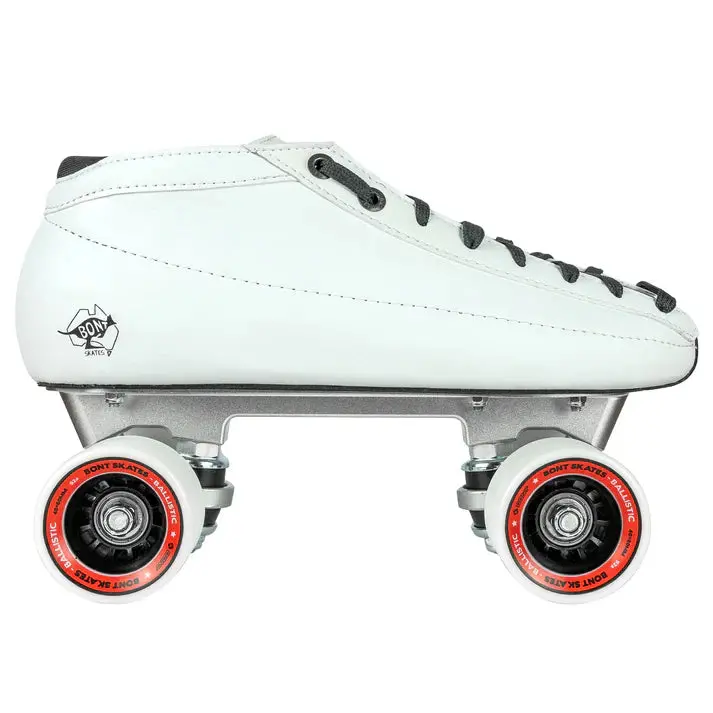Bont Racer Tracer Ballistic Package - White 1