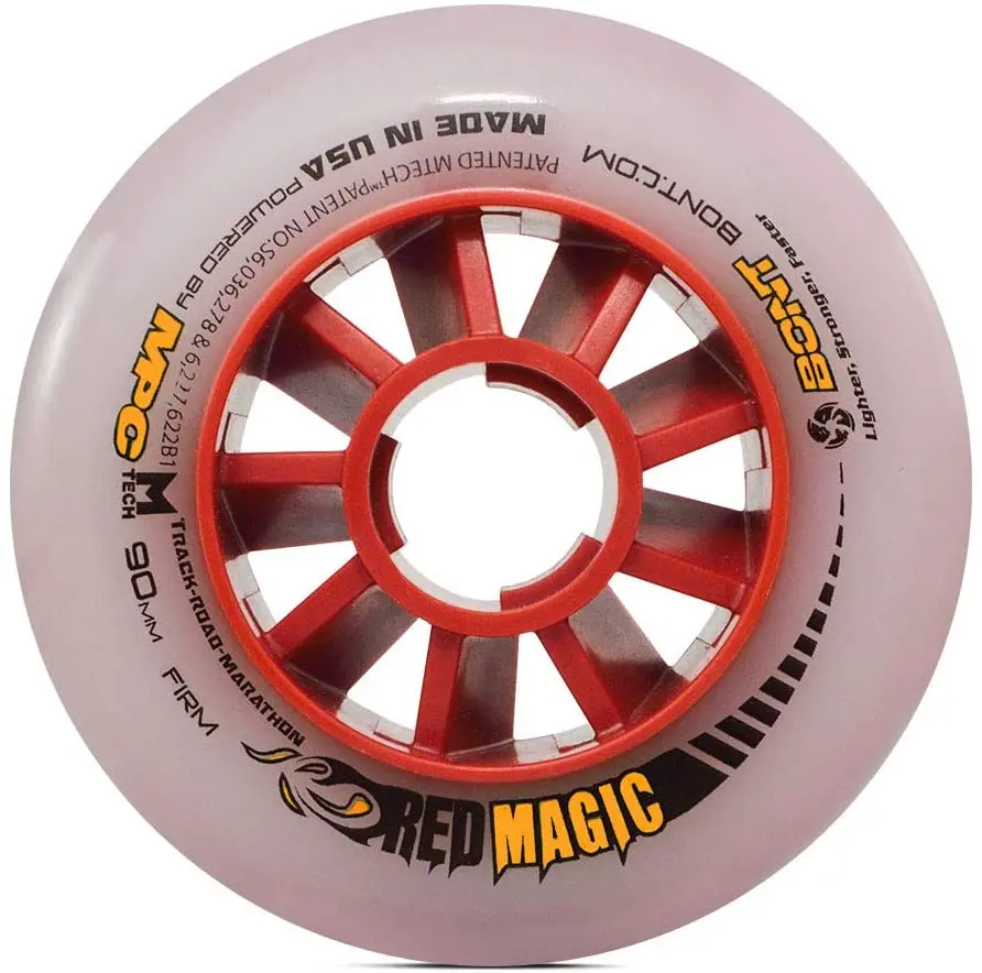 Bont Red Magic Wheel 90Mm 1