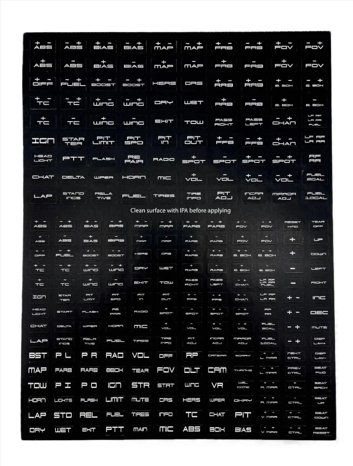 Button Box Label Kit (270 Labels) 1