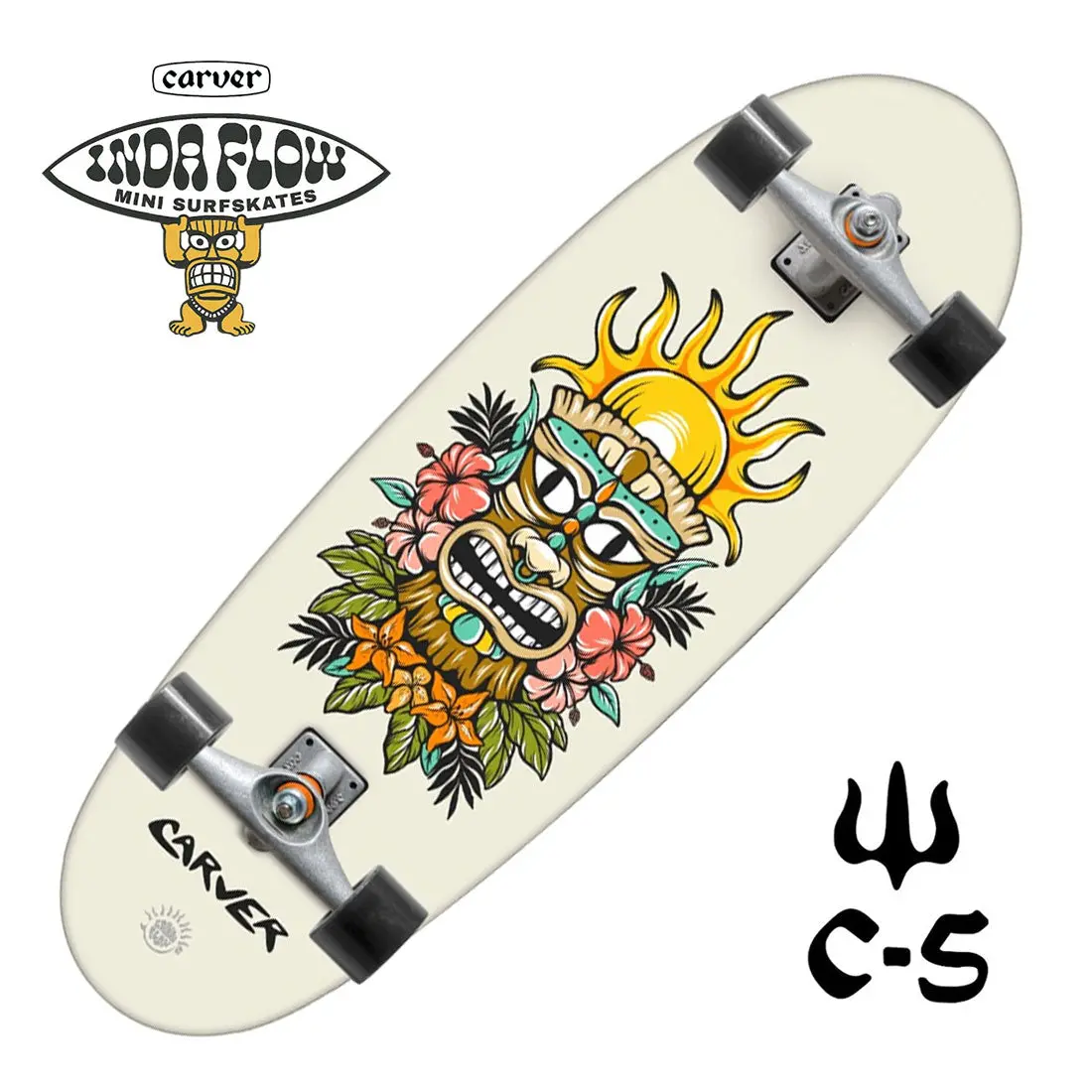 Carver Inda Flow Tiki Sunrise 28 C5 Mini Complete 1