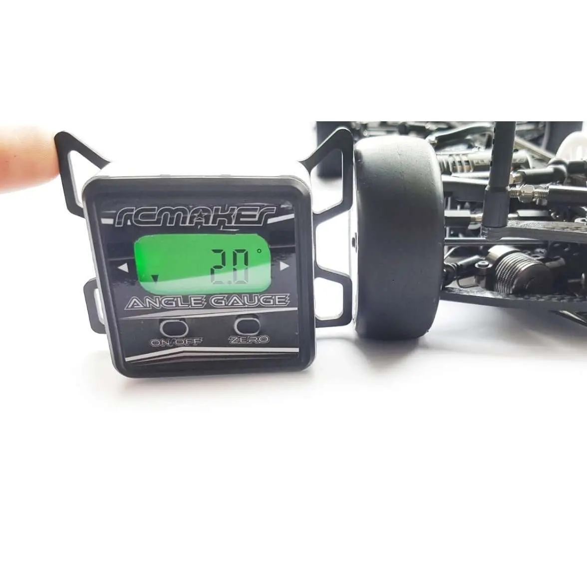 Rc Maker Digital Camber & Toe Gauge For 1/10Th Onroad Tc & F1 2