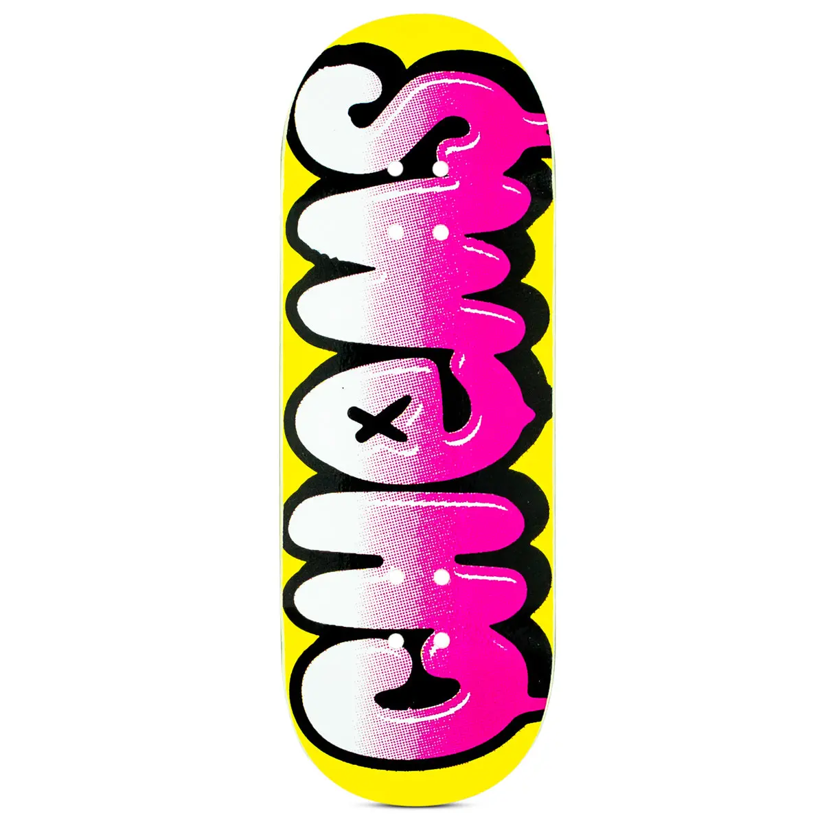 Chems Fingerboard Deck - Faded Bubbles 1
