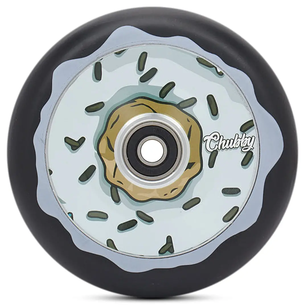 Chubby Melo Black And White Donut Wheel 1