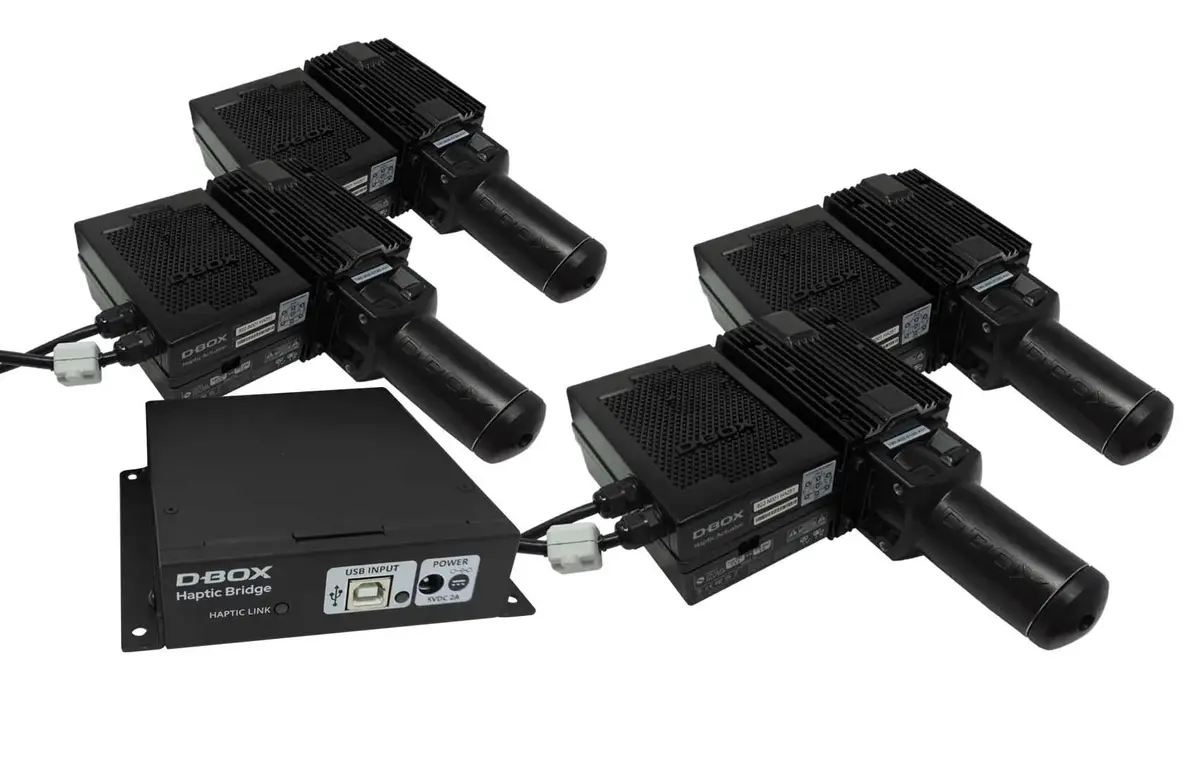 D-Box Generation 5 4250I Haptic System (1.5" Travel Range, 4 Actuators) 1