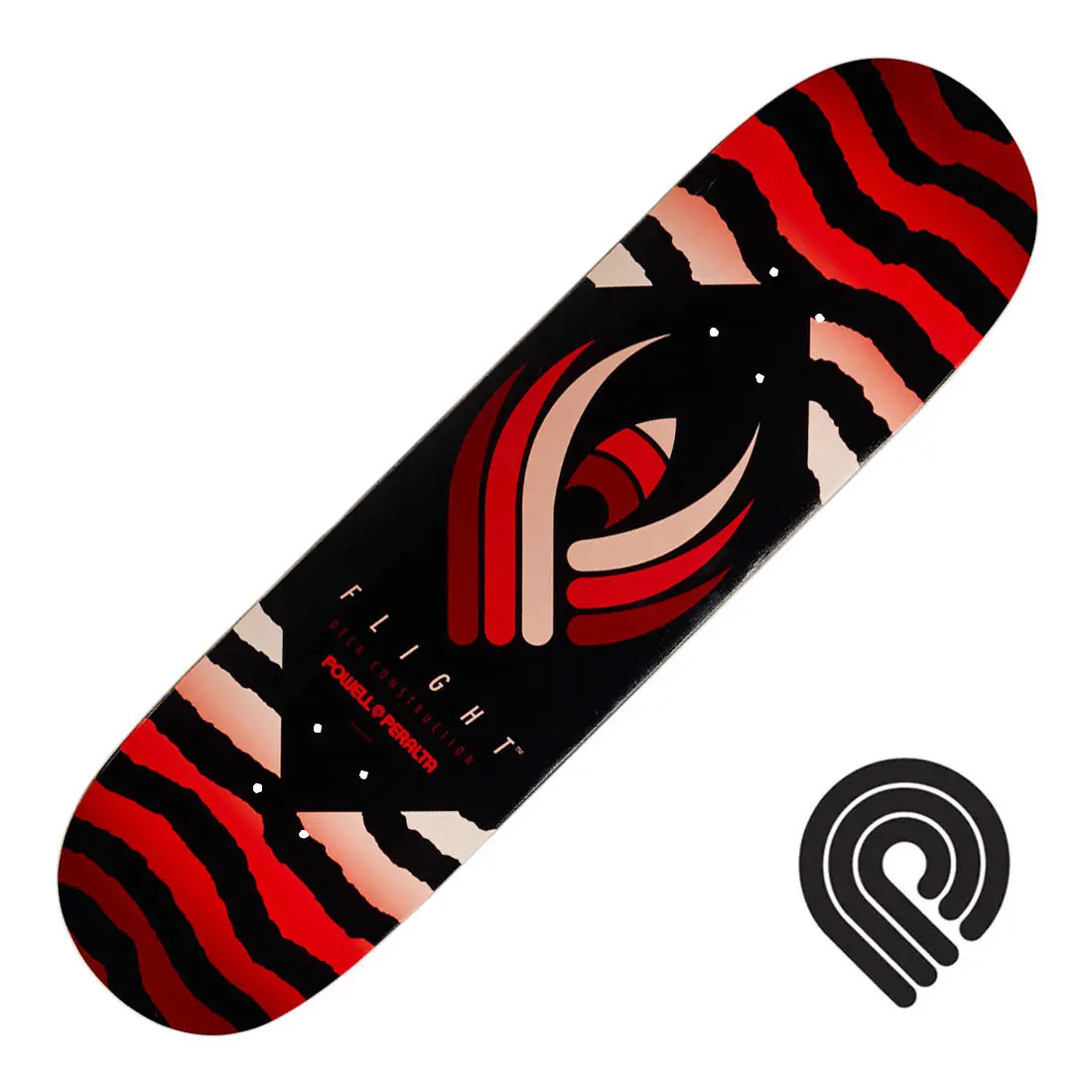 Powell Peralta Flight Safari 8.25 Deck - Red 1