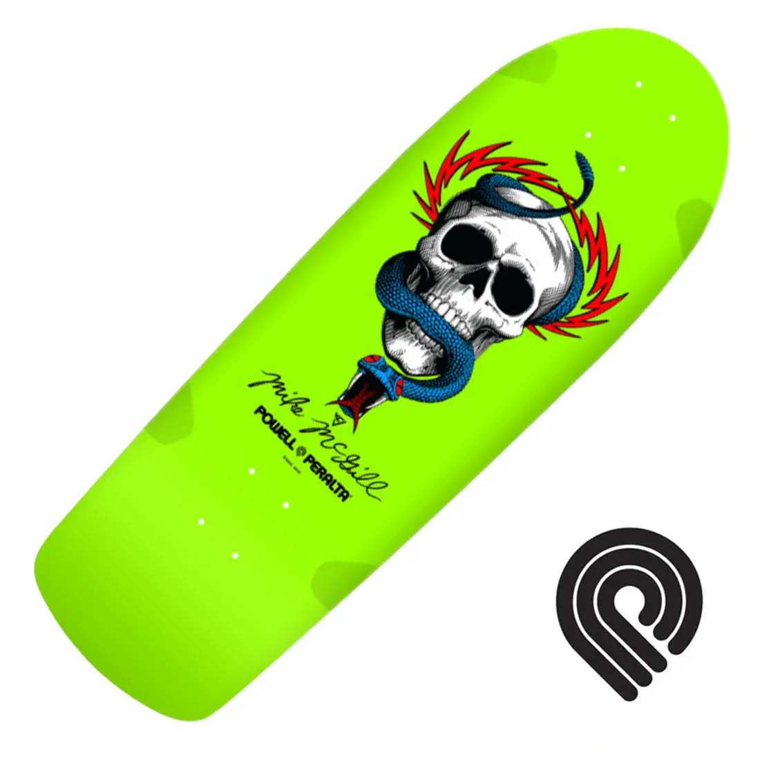 Powell Peralta Mcgill Og 10.0 Deck - Lime 1
