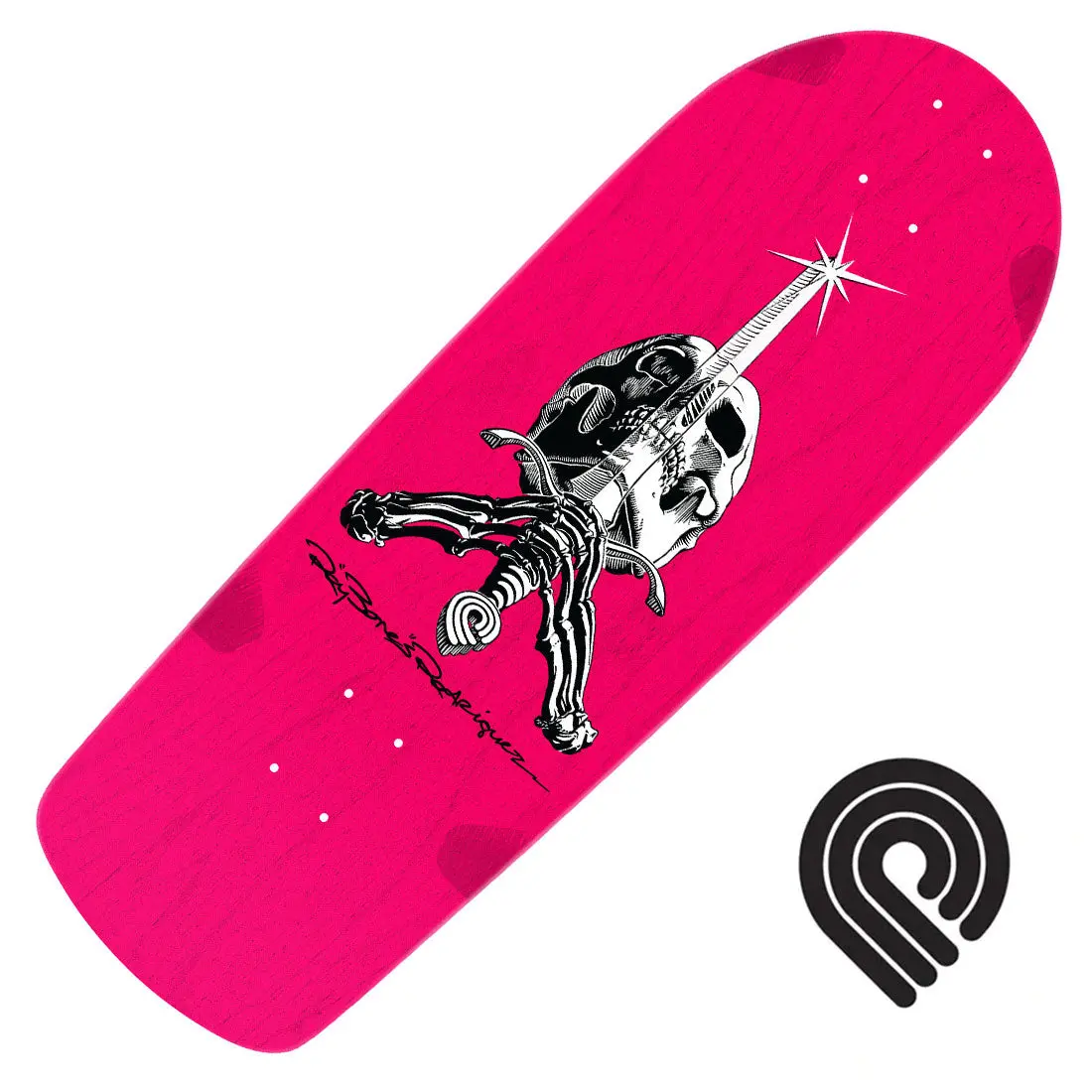 Powell Peralta Rodriguez Og 10.0 Deck - Pink 1