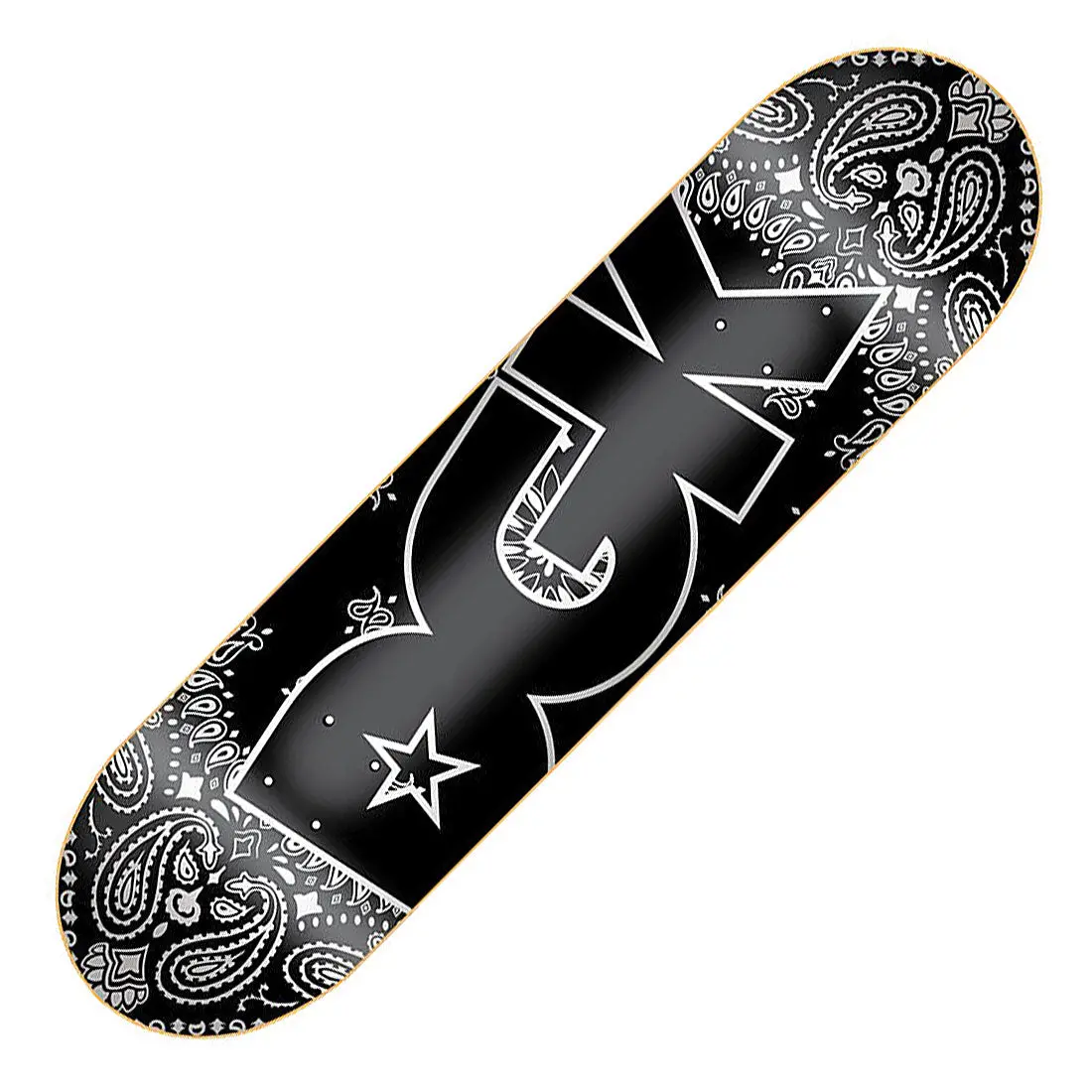 Dgk Paisley 8.38 Deck - Black 1