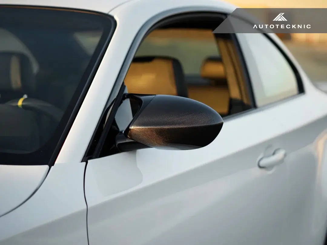 Autotecknic Replacement Version Ii Dry Carbon Mirror Covers - E9x M3 | E82 1M 2