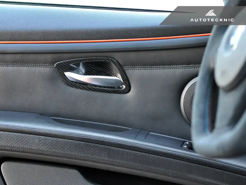 Autotecknic Dry Carbon Interior Door Handle Trims - E92 3-Series & M3 | E93 3-Series & M3 3