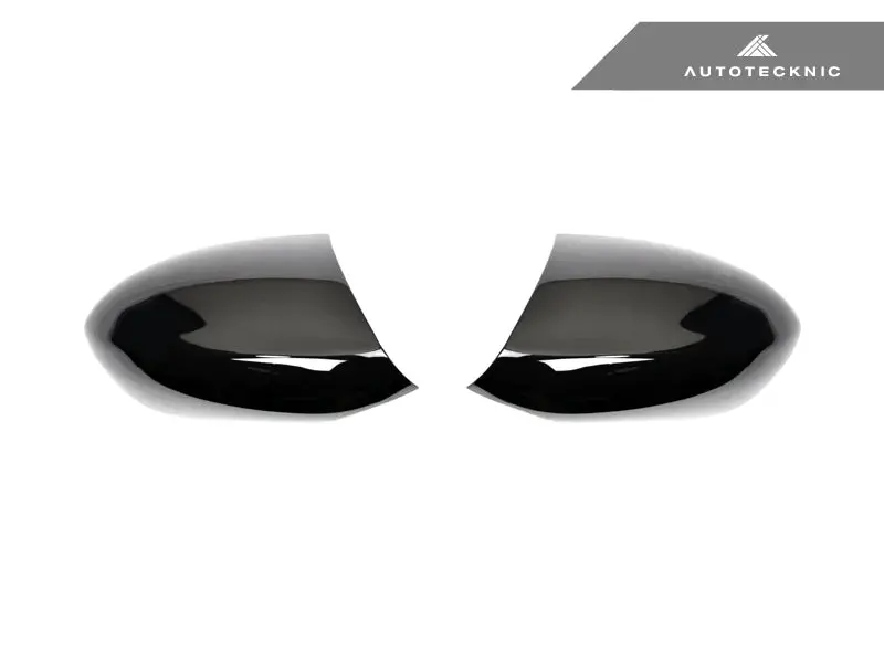 Autotecknic Glazing Black Mirror Covers - E90/ E92/ E93 M3 | E82 1M 1
