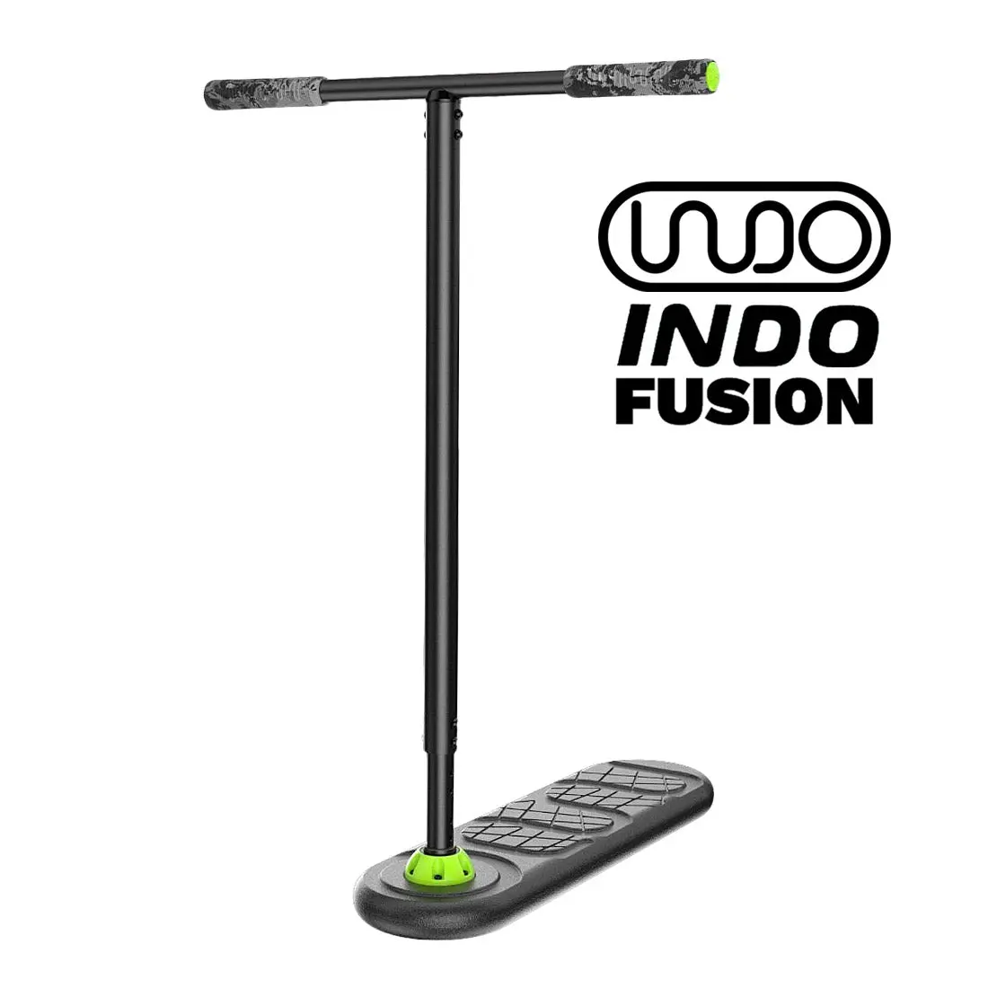 Indo Fusion Tramp Scooter - Black/Green 1
