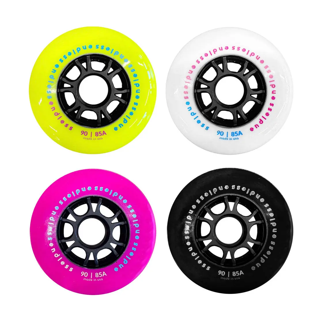 Endless 90Mm Wheels 4Pk 1