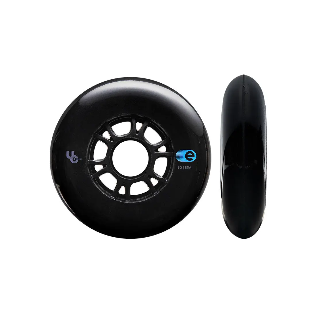 Endless 90Mm Wheels 8Pk - Black 1