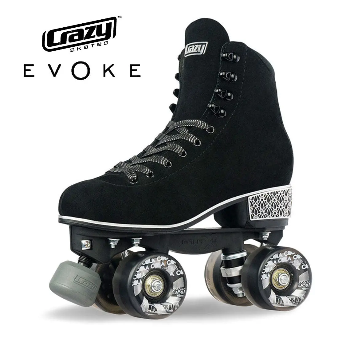 Crazy Evoke Roller - Suede Black 1