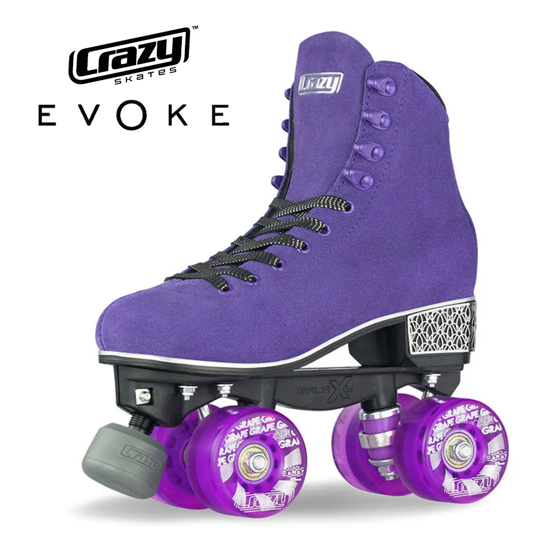Crazy Evoke Roller - Suede Purple 1