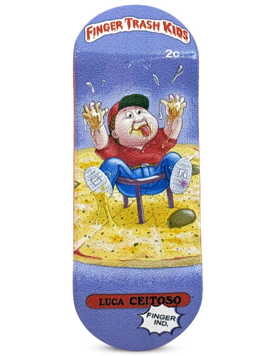 Finger Industries Fingerboard Deck - Finger Trash Kids Luca Ceitoso 2
