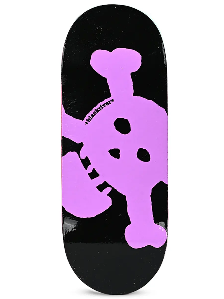 Blackriver Fingerboard Deck - Purple New Skull 1