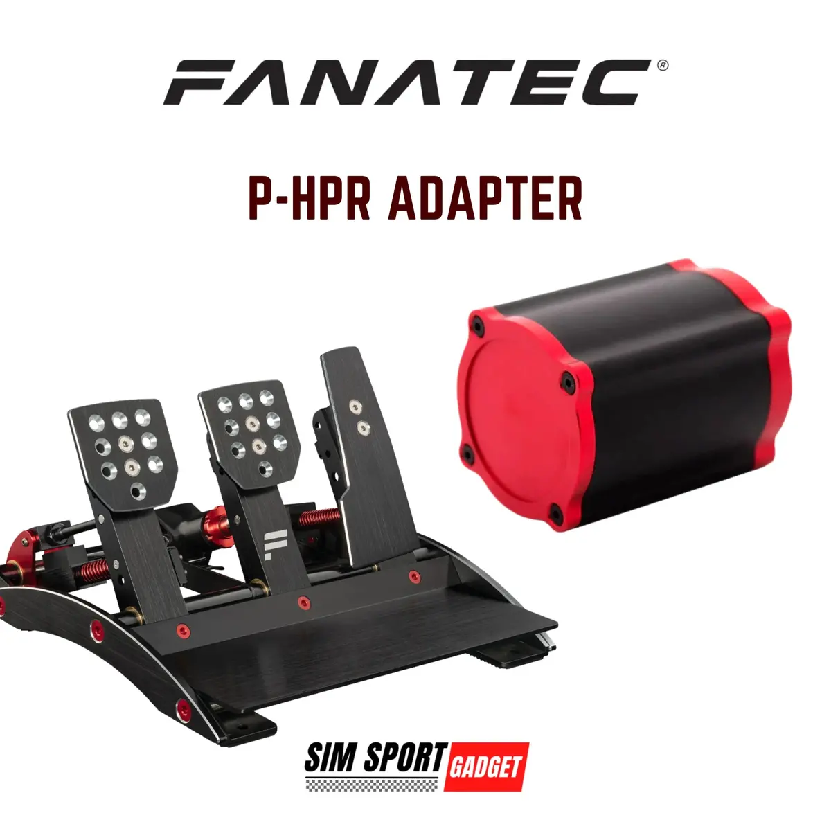 Fanatec Clubsport V3 Pedal Simagic P-Hpr Mount 1