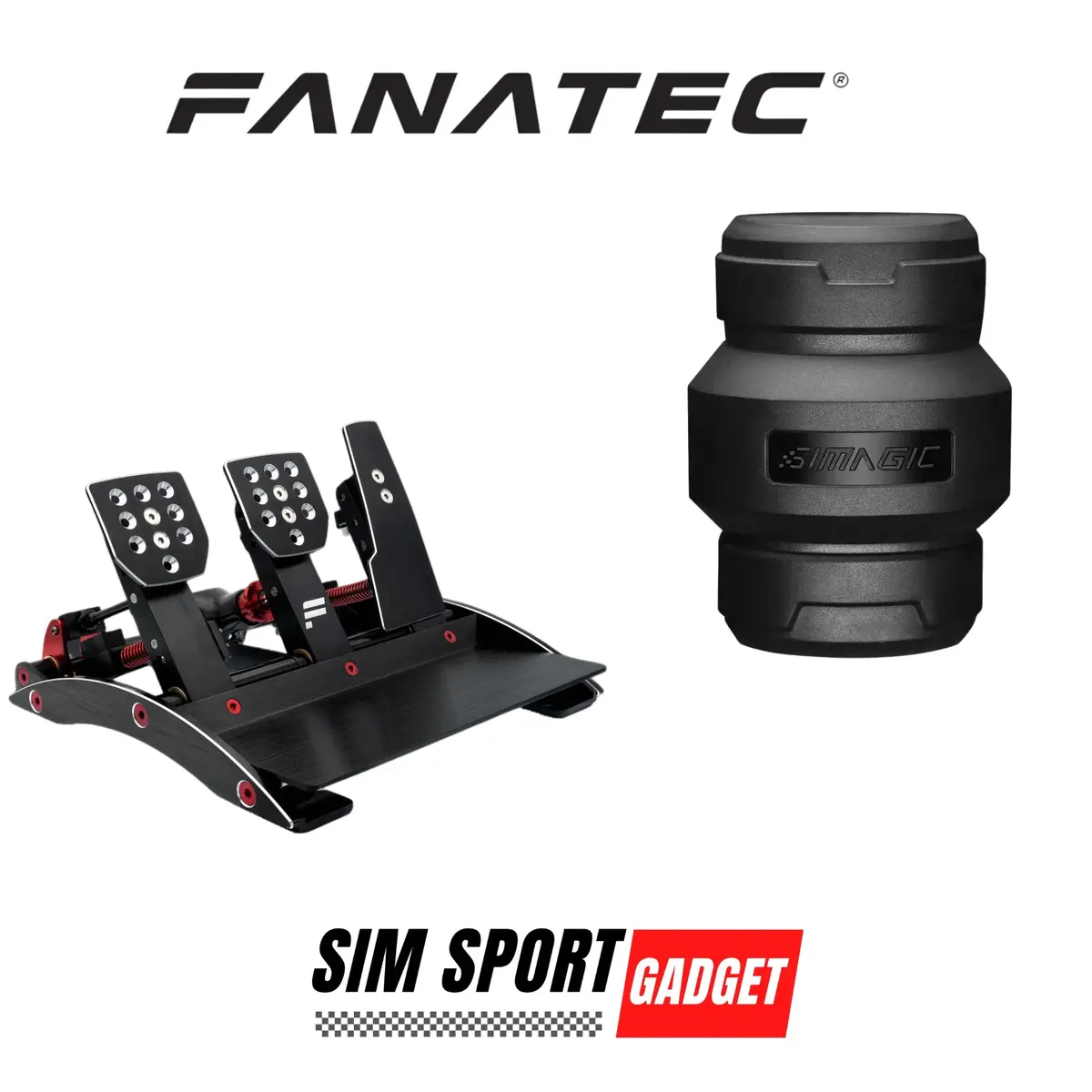 Fanatec Clubsport V3 Pedal Simagic P-Hpr Neo Mount 1