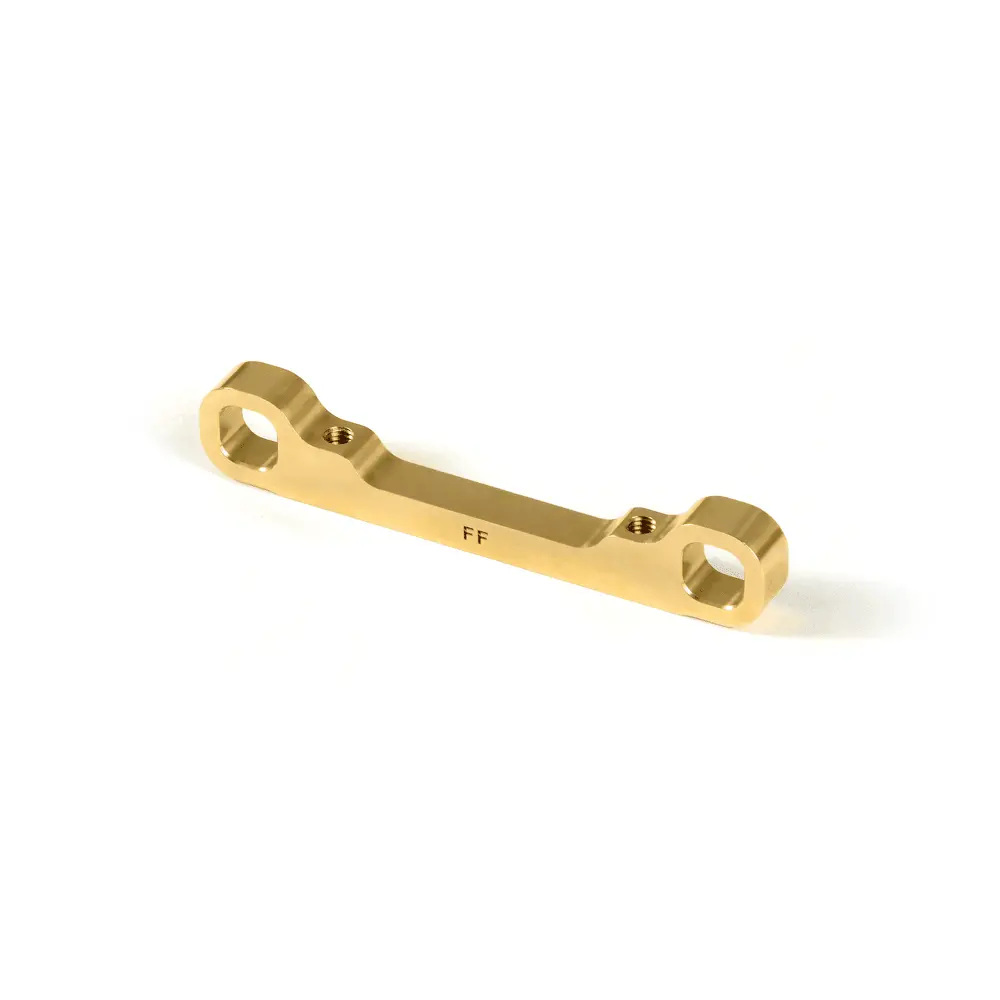Xray Brass Front Lower 1-Piece Suspension Holder - Front - Ff 1