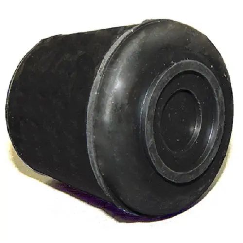 Tru-Guard F31932tv 4-Pack Of 1" Black Rubber Furniture Leg Tips - Quantity Of 6 1
