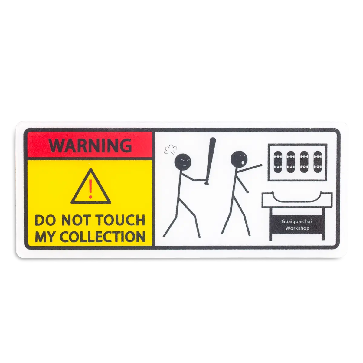 Ggc Sticker - Warning 1