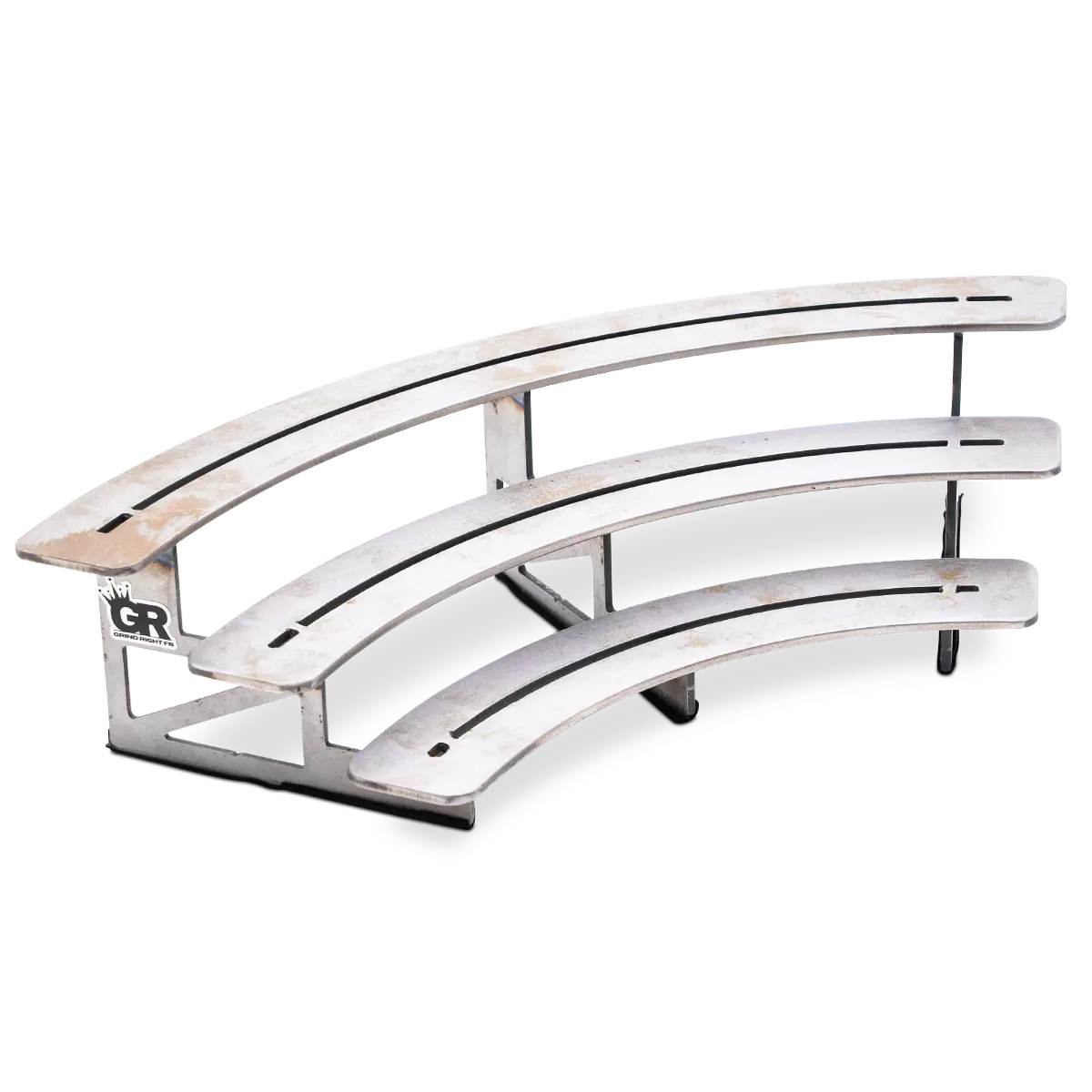 Grind Right Curved Bleacher Fingerboard Ramp 1
