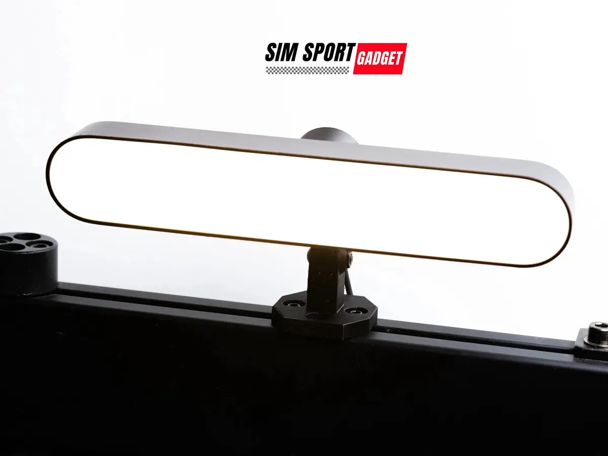 Hue Play Bar Ambient Low Profile Mount For Sim Racing | Flight Rig 1