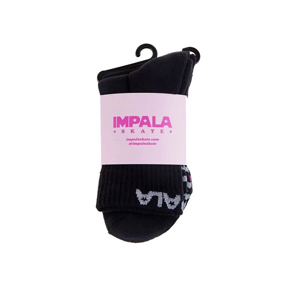 Impala Everyday Socks 3Pk - Black 1