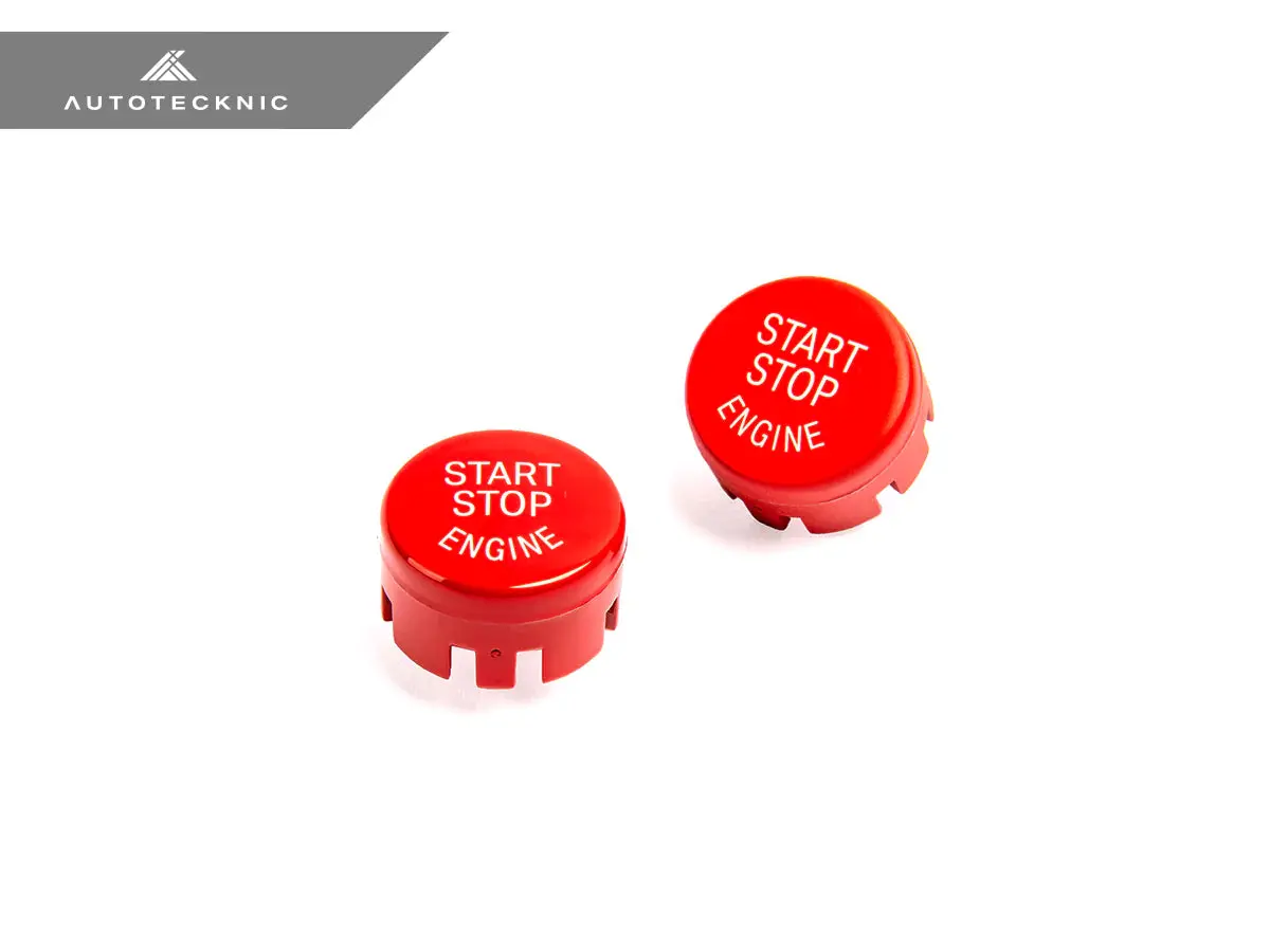 Autotecknic Bright Red Start Stop Button - F80 M3 | F82/ F83 M4 4