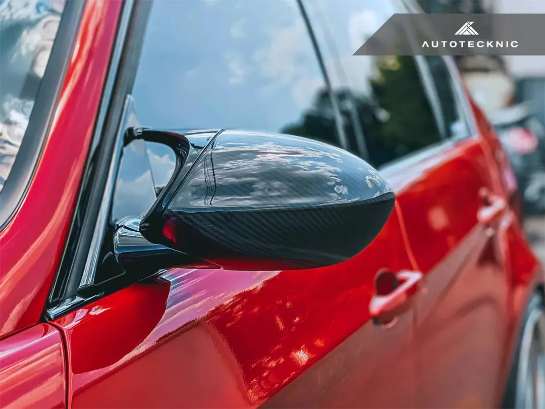 Autotecknic Replacement Version Ii Dry Carbon Mirror Covers - E9x M3 | E82 1M 1