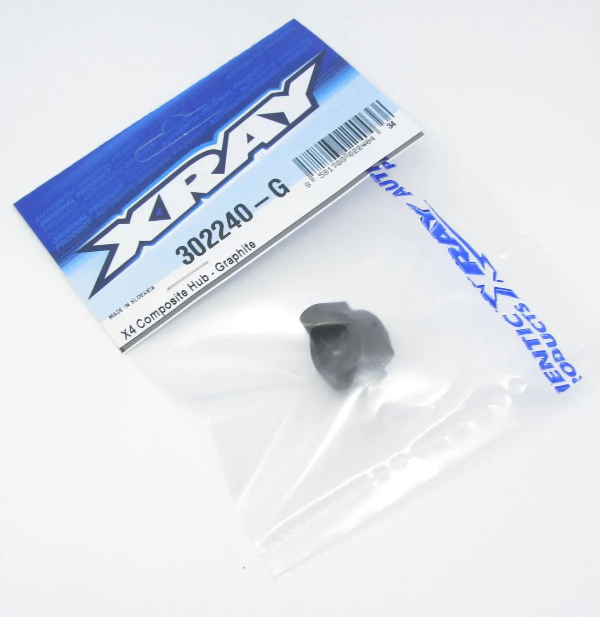 Xray X4 - Composite Hub - Graphite (1 Pc) 1