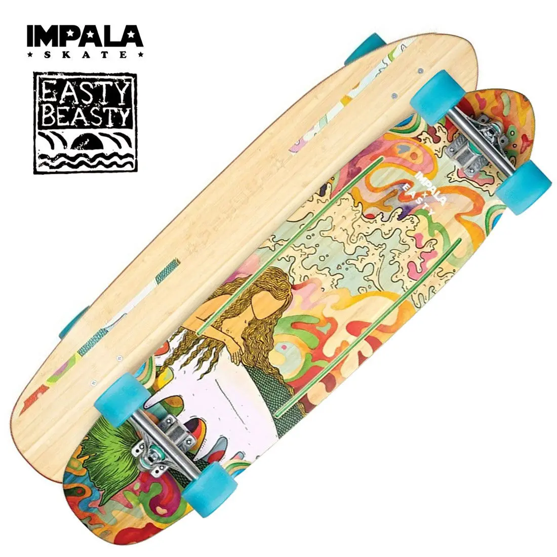 Impala Sirena 35.5 Longboard Complete - Easty Beasty 1