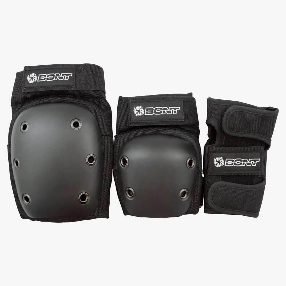 Bont Skate Triple Pad Protection Set Junior Black 1