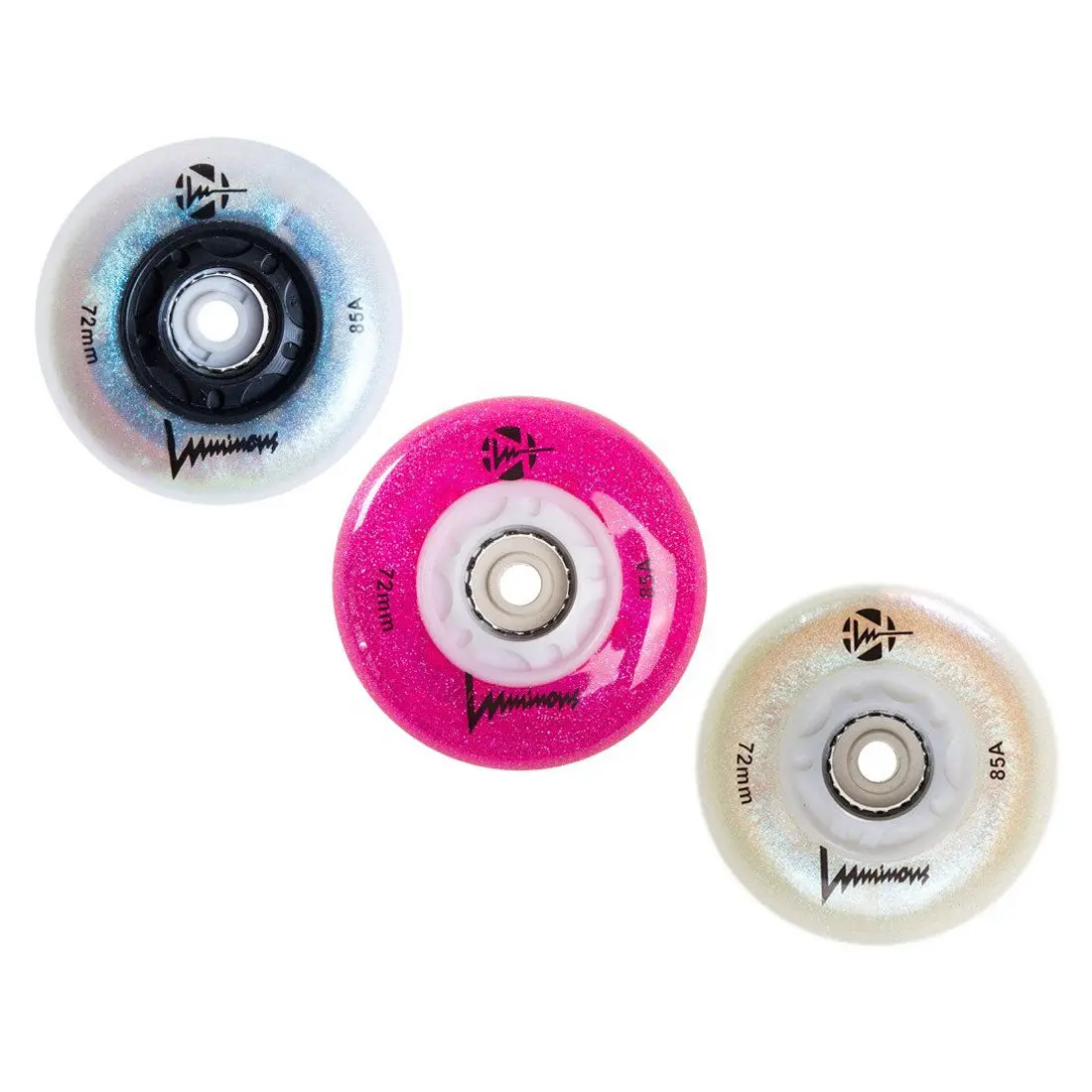 Luminous Glitter Led Inline 72Mm 85A 4Pk 1