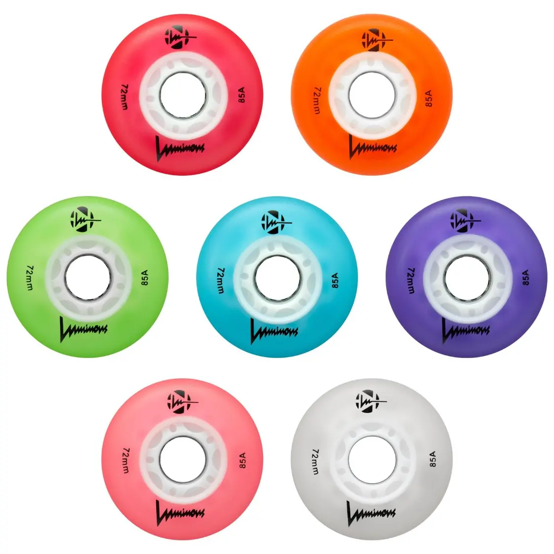 Luminous Led Inline 72Mm 85A 4Pk 1
