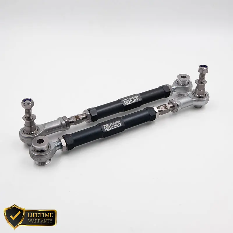 Suspension Secrets Adjustable Rear Toe Arms / Links - Porsche 981/ 718 Cayman Gt4 1