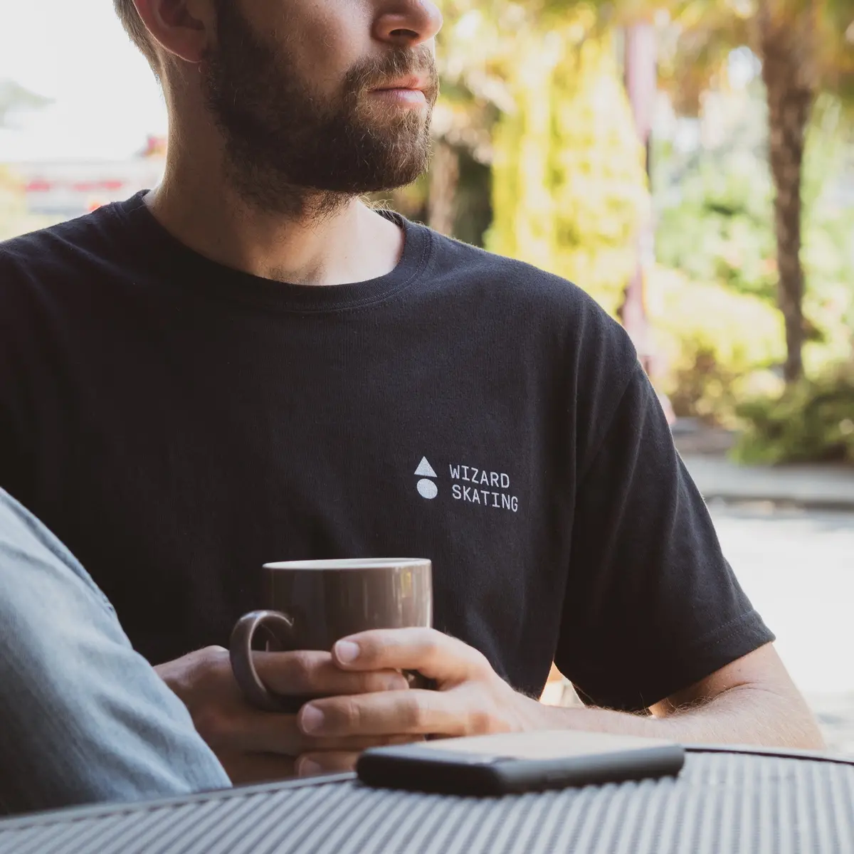 Wizard Skating T-Shirt - Black 1